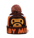 A BATHING APE BAPE KIDS BABY MILO POM POM KNIT CAP