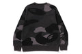 A BATHING APE MEGA COLOR CAMO BIG APE HEAD CREWNECK SWEAT SHIRT