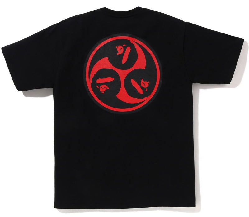 A BATHING APE JAPAN CULTURE MITSUDOMOE TEE
