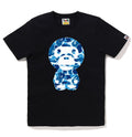 A BATHING APE Ladies' ABC CAMO BIG BABY MILO TEE