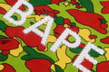 A BATHING APE STA CAMO RHINESTONE BAPE LOGO TEE