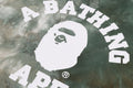 A BATHING APE BAPE KIDS TIE DYED COLLEGE TEE