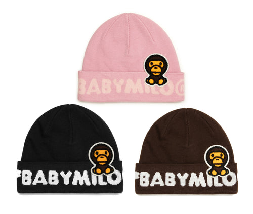 A BATHING APE BABY MILO STORE BABY MILO KNIT CAP