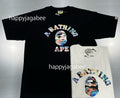 A BATHING APE ART CAMO COLLEGE TEE