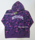 A BATHING APE COLOR CAMO PULLOVER HOODIE