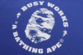 A BATHING APE PALM TREE CAMO BUSY WORKS STA RELAXED FIT TEE