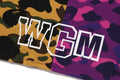 A BATHING APE SPLIT CAMO SHARK TEE