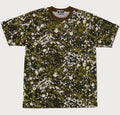 A BATHING APE APLASH CAMO ONE POINT TEE