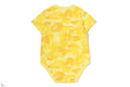 A BATHING APE BAPE KIDS ABC CAMO COLLEGE BODYSUIT