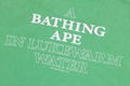 A BATHING APE HEAVY WASH APE HEAD CROPPED FIT TANK TOP