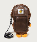 A BATHING APE BABY MILO STORE BABY MILO FAUX FUR PLUSH MOBILE BAG
