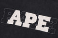 A BATHING APE WASHED EFFECT RELAXED FIT PULLOVER HOODIE