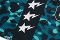 A BATHING APE COLOR CAMO MESH MULTI LOGO RELAXED FIT TANK TOP