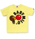 A BATHING APE BAPE KIDS MILO GUM BALL TEE