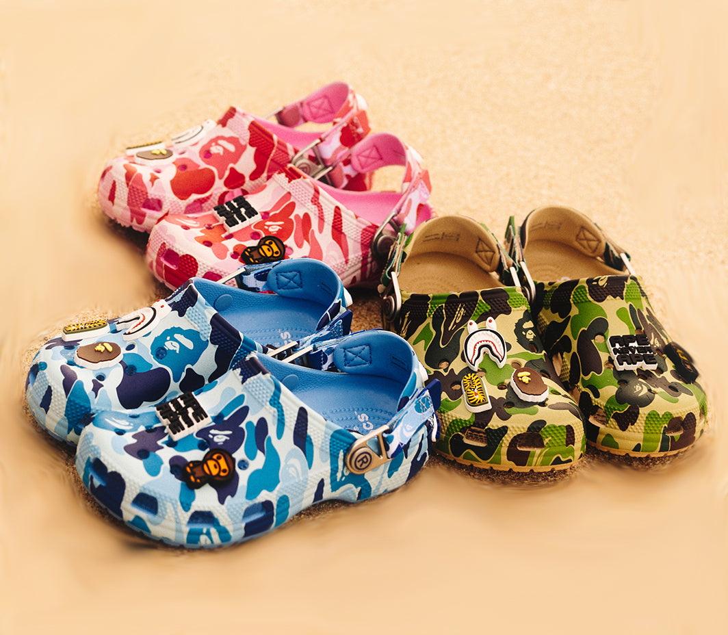 A BATHING APE BAPE x CROCS CLOG – happyjagabee store