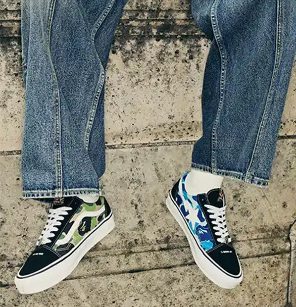 Vans Lx Old Skool Bape A BATHING APE BAPE X VANS LX OLD SKOOL