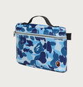 A BATHING APE ABC CAMO MUSIC POUCH