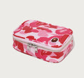 A BATHING APE ABC CAMO AMENITY POUCH TRAVEL
