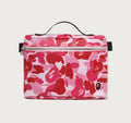 A BATHING APE ABC CAMO MUSIC POUCH