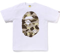 A BATHING APE COLOR CAMO BIG APE HEAD TEE