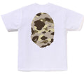 A BATHING APE COLOR CAMO BIG APE HEAD TEE