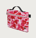 A BATHING APE ABC CAMO MUSIC POUCH