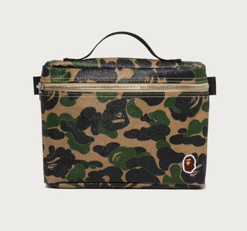 A BATHING APE ABC CAMO MUSIC POUCH