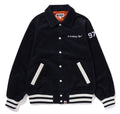 A BATHING APE GENERAL CORDUROY VARSITY JACKET