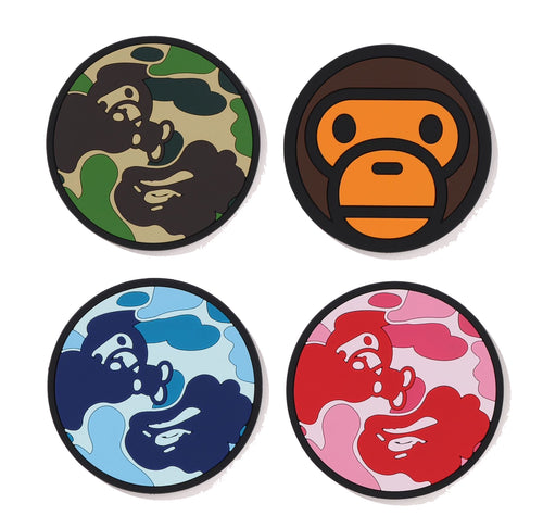 A BATHING APE ABC CAMO APE HEAD WIRELESS CHARGER