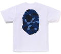 A BATHING APE COLOR CAMO BIG APE HEAD TEE