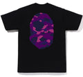 A BATHING APE COLOR CAMO BIG APE HEAD TEE