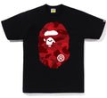 A BATHING APE COLOR CAMO BIG APE HEAD TEE
