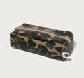 A BATHING APE ABC CAMO FLIGHT POUCH TRAVEL