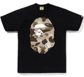 A BATHING APE COLOR CAMO BIG APE HEAD TEE
