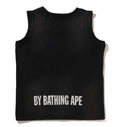 A BATHING APE BAPE KIDS APE FACE WASHED FLEECE TANK TOP - happyjagabee store