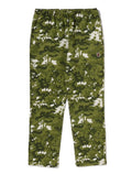 A BATHING APE MULTI PIXEL CAMO WIDE LEG SWEAT PANTS