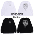 A BATHING APE DARUMA L/S TEE HARAJUKU LIMITED