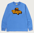 A BATHING APE MILO ON BAPE L/S TEE