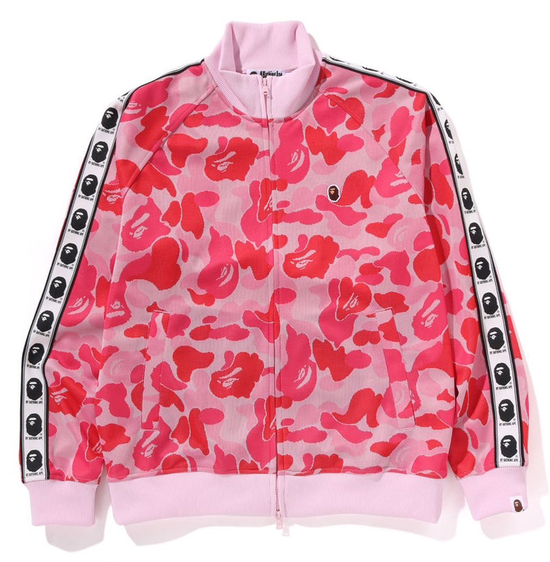 A BATHING APE ABC CAMO JACQUARD TRACK JACKET