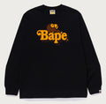 A BATHING APE MILO ON BAPE L/S TEE