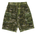 A BATHING APE MULTI PIXEL CAMO CARGO RELAXED FIT SHORTS - happyjagabee store