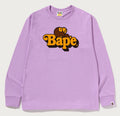 A BATHING APE MILO ON BAPE L/S TEE