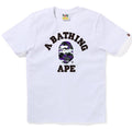 A BATHING APE Ladies' GLITCH WOODLAND CAMO COLLEGE TEE