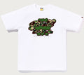 A BATHING APE ABC CAMO TOON ASNKA TEE