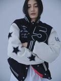 A BATHING APE COMME des GARÇONS CDG OSAKA Limited VARSITY JACKET