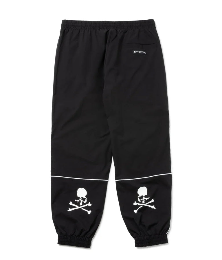 New Era x mastermind WORLD Oversized Piping Track Pants Black SS24 New Era x mastermind WORLD Oversized Piping Track Pants Black SS24