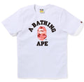 A BATHING APE Ladies' GLITCH WOODLAND CAMO COLLEGE TEE