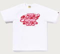 A BATHING APE ABC CAMO TOON ASNKA TEE