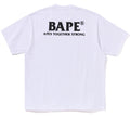 A BATHING APE FRANKENSTEIN BAPE LOGO RELAXED FIT TEE