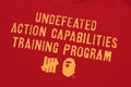 A BATHING APE BAPE x UNDEFEATED UNDFTD CREWNECK SWEAT SHIRT